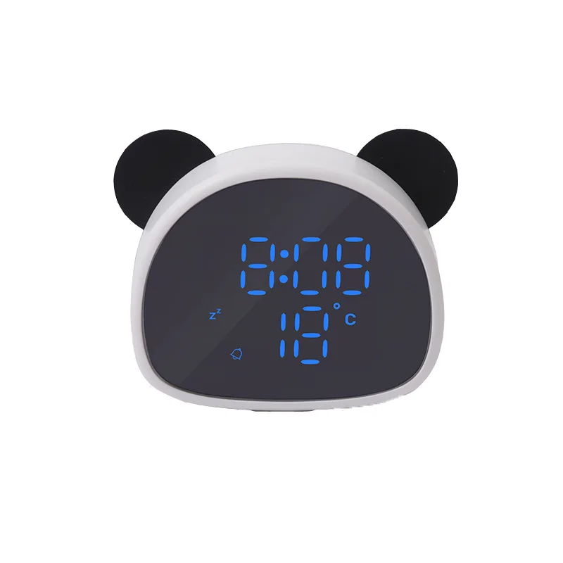 

Cute Multifunction LED Mirror Alarm Clock Luminous Electronic Digital Silent Alarm Clock Portable Student Alarm Clocks MM60NZ