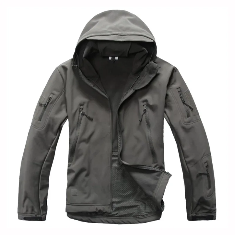 Армейская тактическая куртка Sharkskin Softshell TAD Мужская камуфляжная охотничья одежда