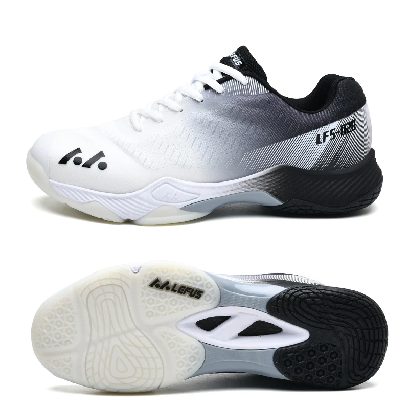

New Professional Badminton Shoes Men Women Big Size 36-46 Luxury Badminton Sneakers for Couples Anti Slip Tennis Sneakers