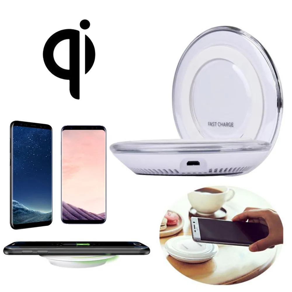 Беспроводное зарядное устройство Qi 10 Вт для Samsung Galaxy S8/S8 Plus|Зарядные устройства| |