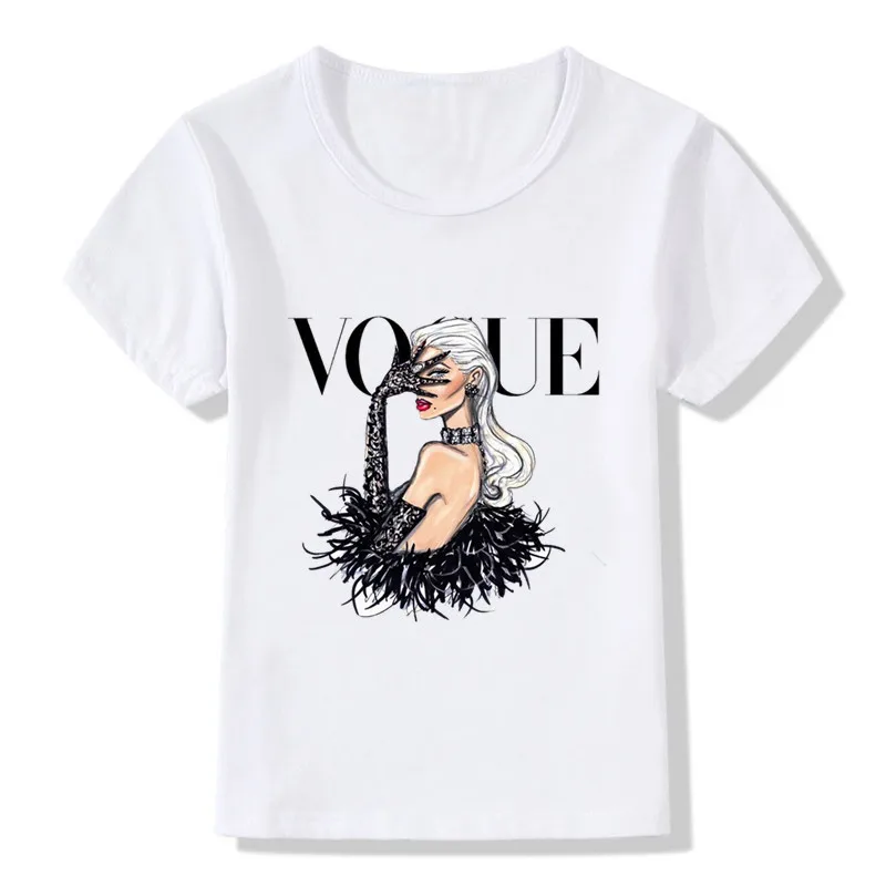 Lolita/модная футболка с красивым принтом летние топы для девочек повседневная