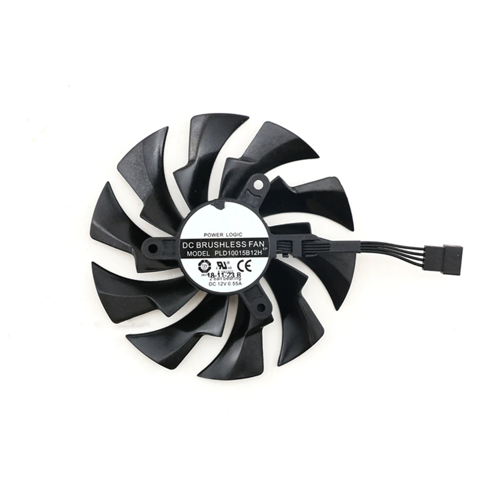 

Вентилятор видеокарты 12 В постоянного тока 2080 А, кулер для графического процессора PLD10015B12H для видеокарты Gigabyte AORUS RTX 2080Ti/2070/ 2060/S