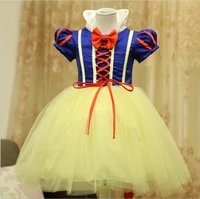 snow white princess dress for girl toddler halloween party costumes kids fairy cartoon role playing baby fall ball gown