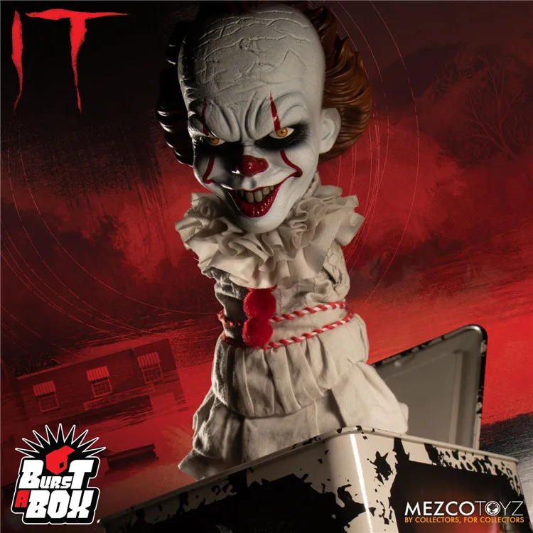 Mezco Toyz 78187 14 дюймов смешной Чаки это Джокер Джек-в-коробке для Хэллоуина Праздник подарок