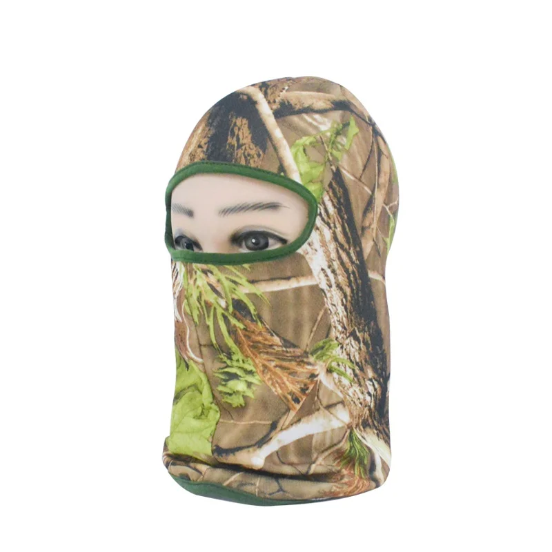 Камуфляжные мужские и женские охотничьи шапки тактические с полным лицом