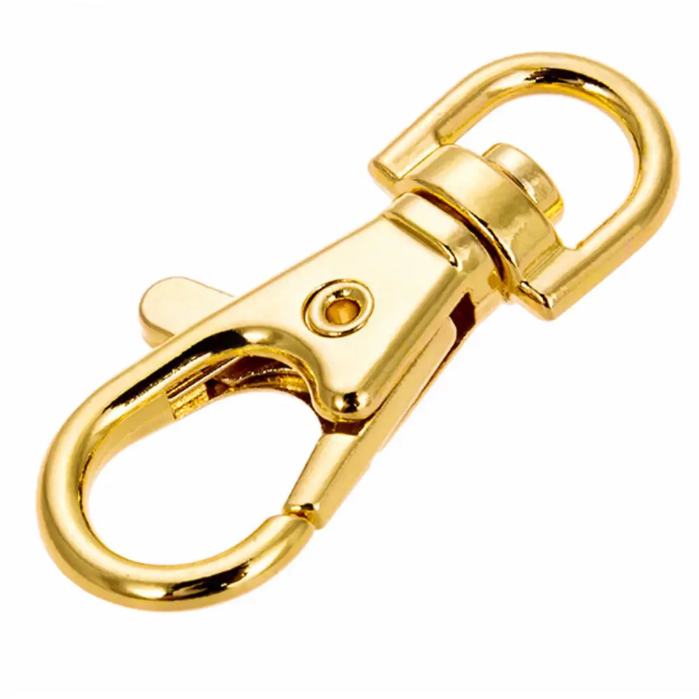 10 шт. золотистый/серебристый металлический брелок для ключей с