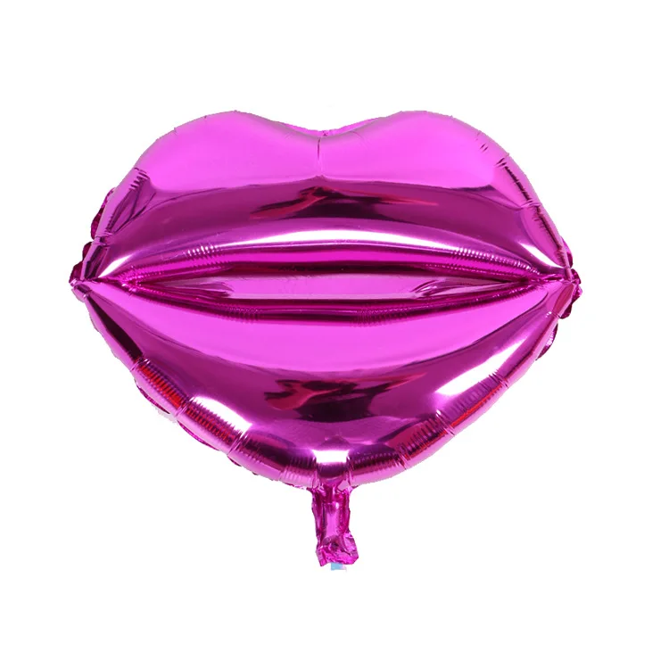 

kiss balloon red sexy lip print modeling balloon wedding room party decoration aluminum film balloon wholesale
