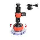Автомобильный держатель на присоске с поворотным рычагом для RAM GoPro Hero 9 8 7 6 5 4 3 + SJCAM Yi 4K Lite EKEN аксессуары для экшн-камеры