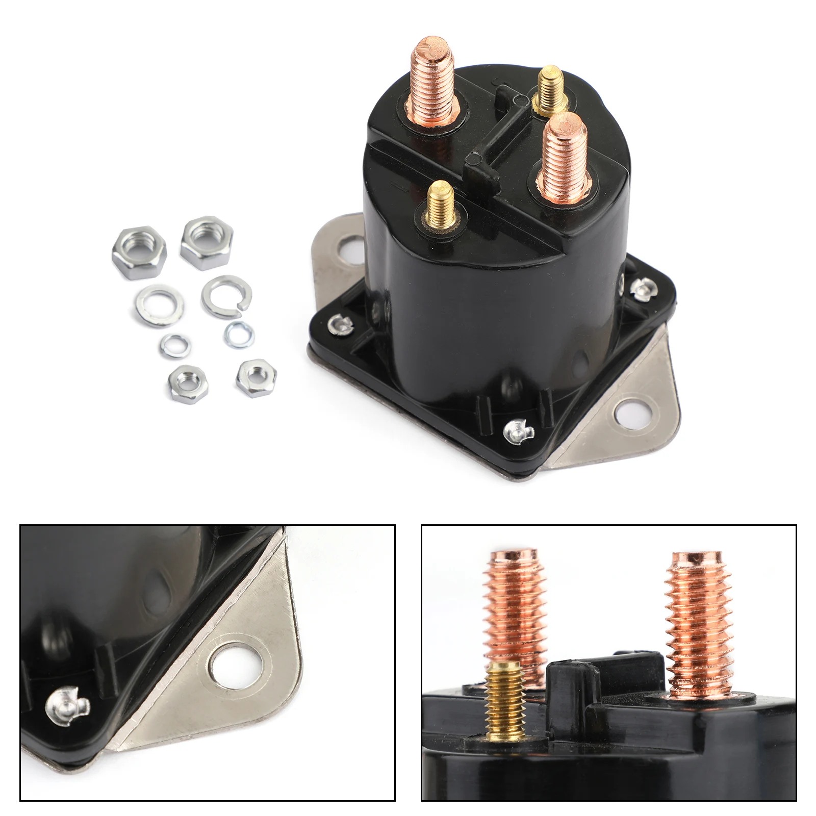 

Электромагнитное реле стартера Artudatech для клубного автомобиля, 12 В, газовая тележка для гольфа 1984-UP для DS & Precedent 1013609 435-154, запчасти для мотоци...