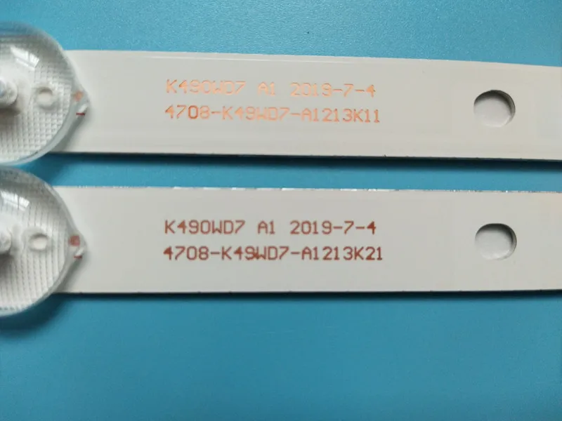 2 набора = 18 светодиодный т. светодиодных лент для подсветки forTCL LE49D88UD K490WD7 A2