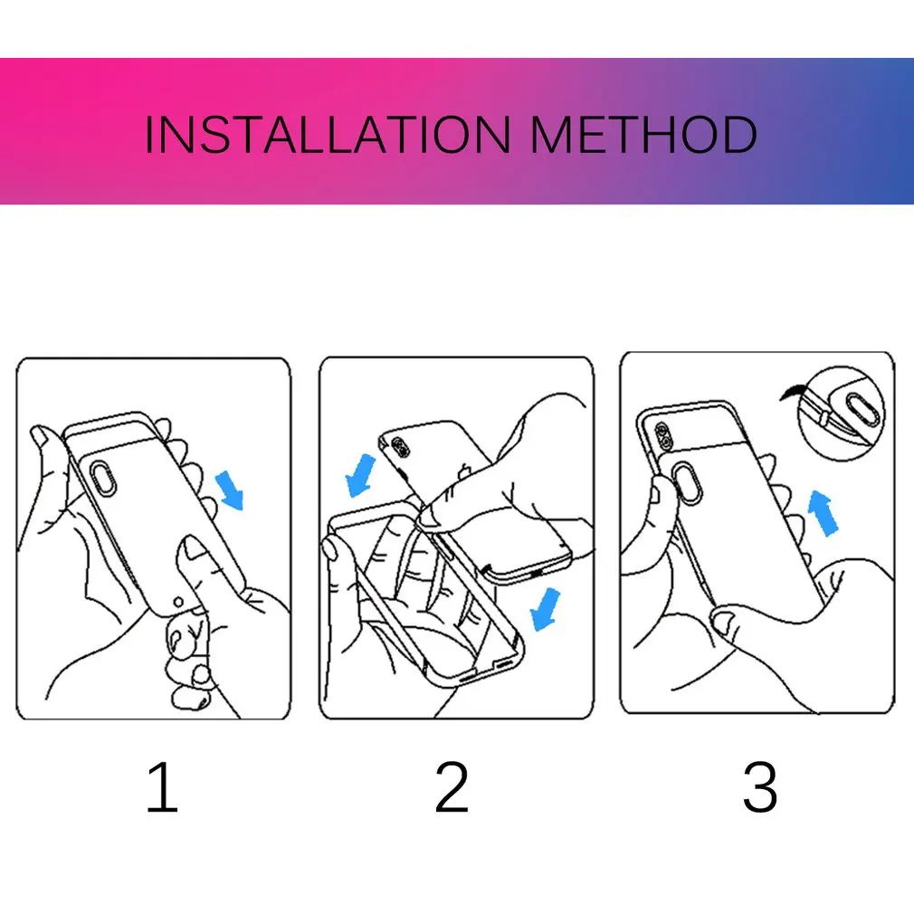 Беспроводной 5000 мАч задняя крышка чехол со встроенным устройством для зарядки