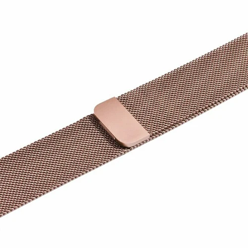 light gold Миланский сетчатый ремешок для apple watch, ремешок 42 мм, 38 мм, версия apple watch ремешок 4 5 44 мм 40 мм наручных часов iwatch, 5/4/3/2/1 браслет ремешок для часов из нержавеющей стали - Цвет ремешка: light gold