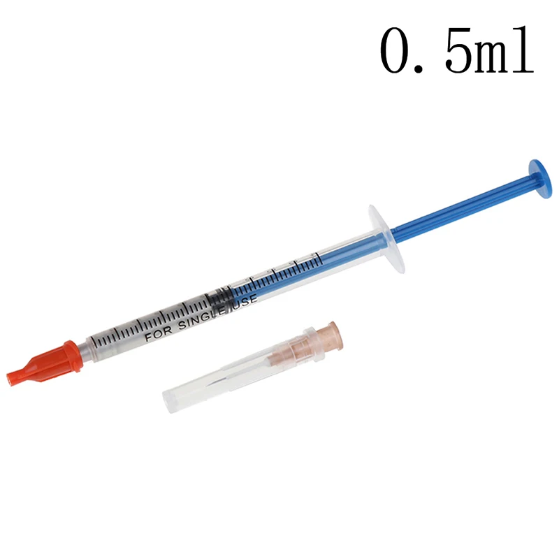0.5ML Горячая новинка 0,3 мл 0,5 мл Серебряная проводящая краска паста проволочный клей электропроводящая клеевая паста Прямая поставка - Цвет: 0.5ML