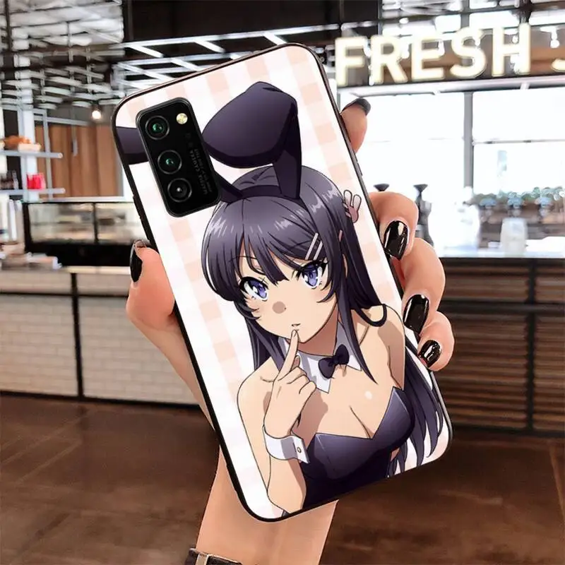 

Cute Bunny girl Customer High Quality Phone Case for Samsung S20 plus Ultra S6 S7 edge S8 S9 plus S10 5G lite 2020
