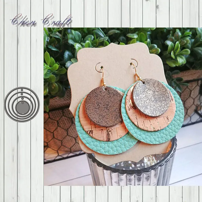 GO круглый металлический Трафаретный вырубной штамп Трафареты набор сделай сам