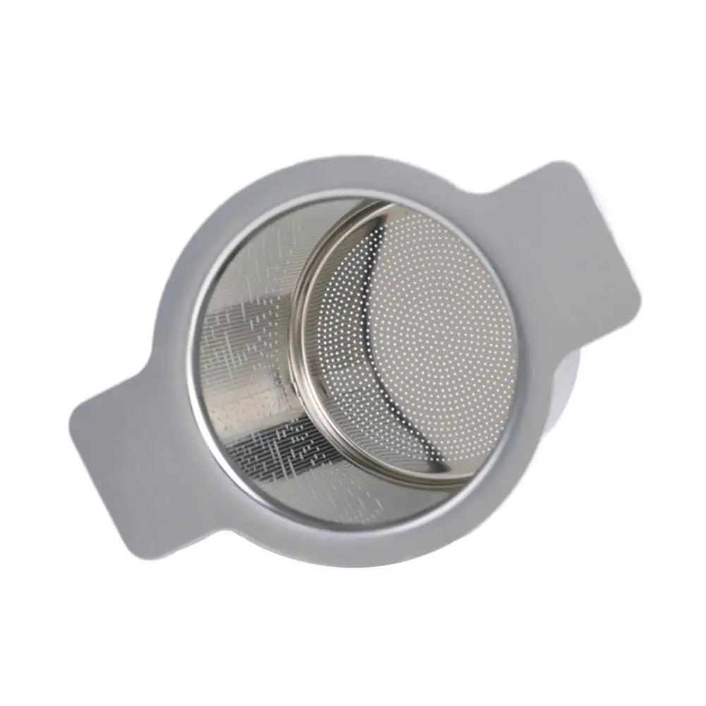 

Steel Tea Drainer Double Ear Steel Custom Tea Handle Tea Double Filter Infuser Drainer Made Tea Drainer L2V2