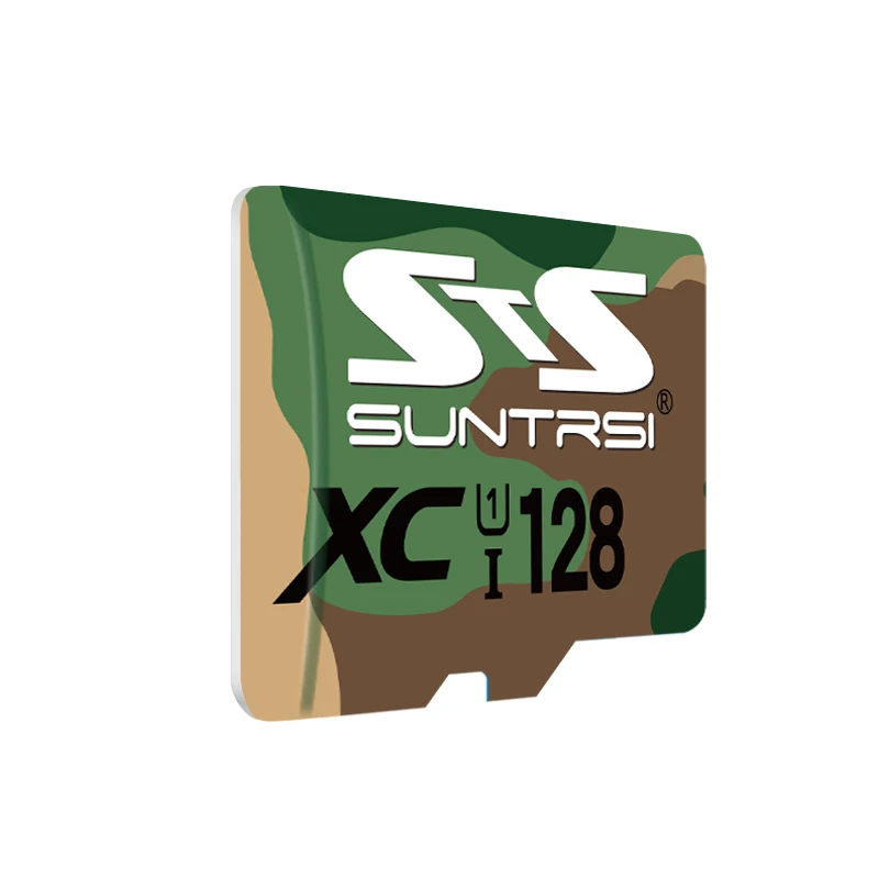 Suntrsi Micro SD карта памяти 128 ГБ 64 32 SDHC для телефона чтение скорость записи класс 10 100%