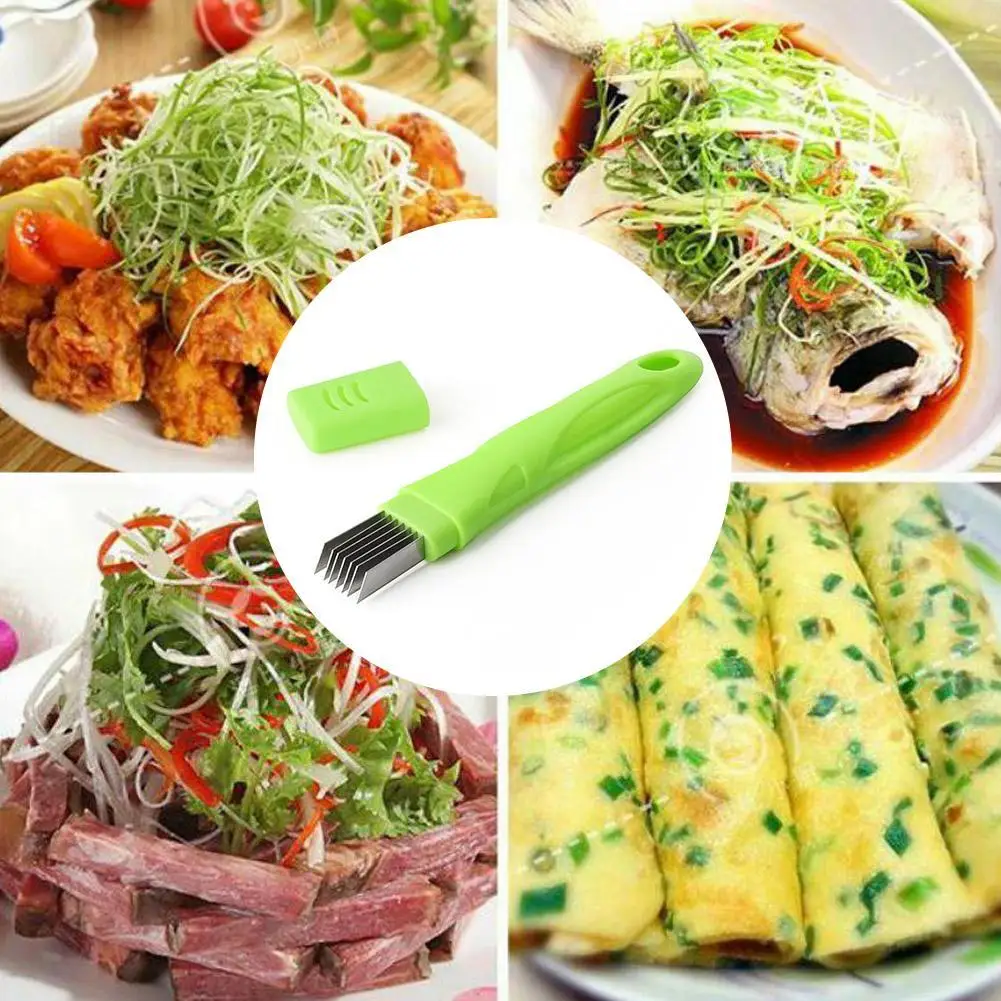 Шальлот Нож Для Резки Лука овощей резак для резки лука томатов устройство