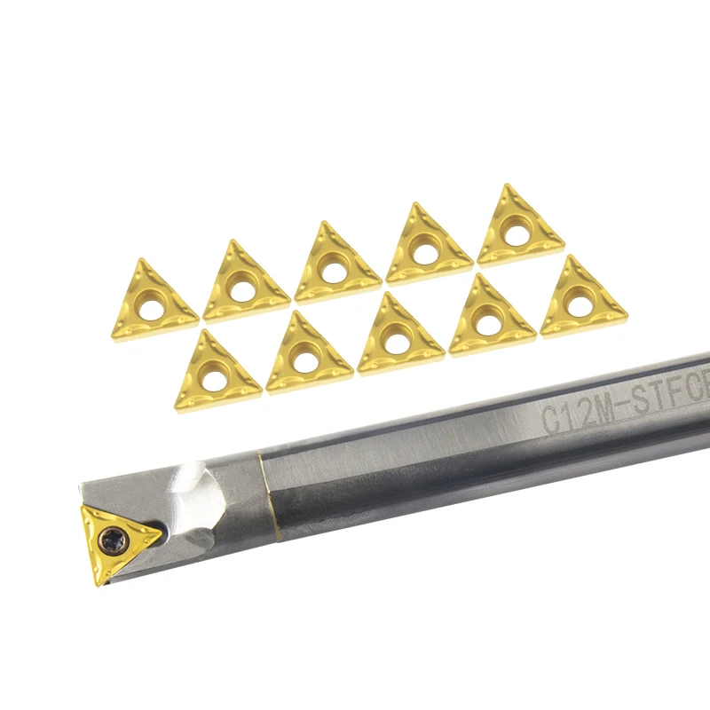 

Tungsten steel turning tool C08K-SDQCR07 C16Q-SDUCR11 C12K-STFCR11 inner turning tool holder boring bar carbide insert DCMT/TCMT