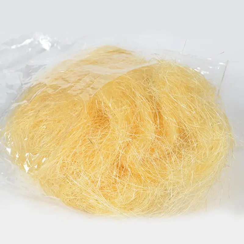 Натуральный Неокрашенный джут из рафии в подарок/стандартный материал