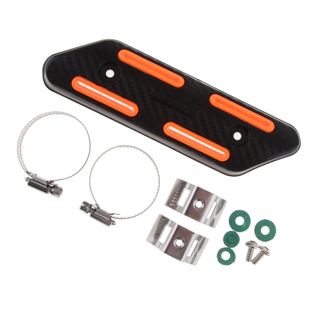 Motorcycle Motorbike Exhaust Muffler Heat Pipe Shield Protector Cover for HONDA