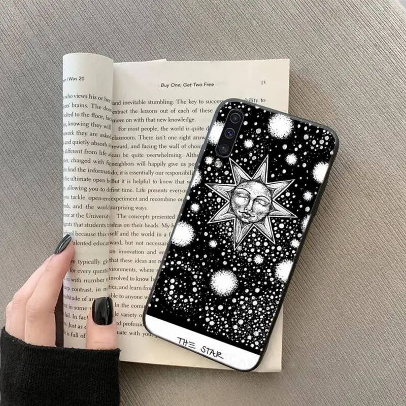 

Witches moon Tarot Mystery totem Phone Case For Samsung galaxy S 7 8 9 10 20 edge A 6 10 20 30 50 51 70 note 10 plus