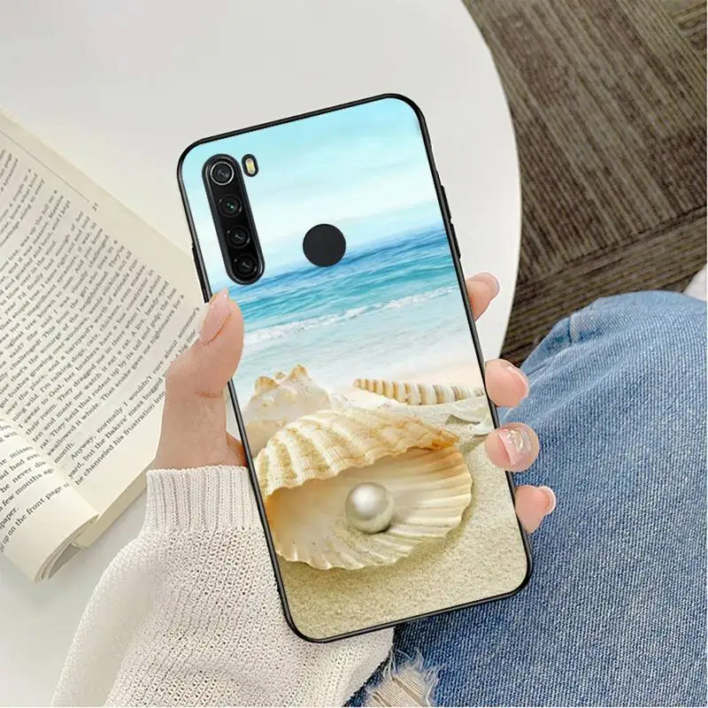 

YNDFCNB Pearl shell Phone Case For Redmi note 8Pro 8T 6Pro 6A 9 Redmi 8 7 7A note 5 5A note 7 case