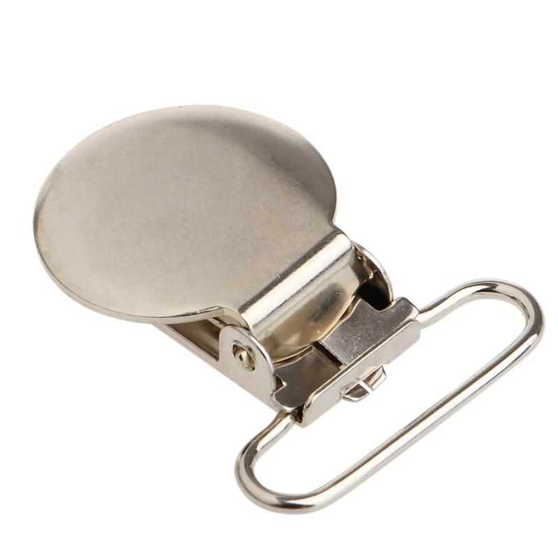 

10Pcs Baby Infant Metal Clips Pacifier Holders Shape Alloy Suspender Hook