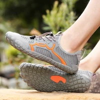 hiking shoes for women sneakers same for men plus size 44 45 46 five finger breathable big net beach swimming wading shoes