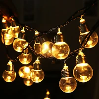 hymela 6m led string light bulb 20 led lamp beads wedding fairy lamp party home garden decor light for christmas