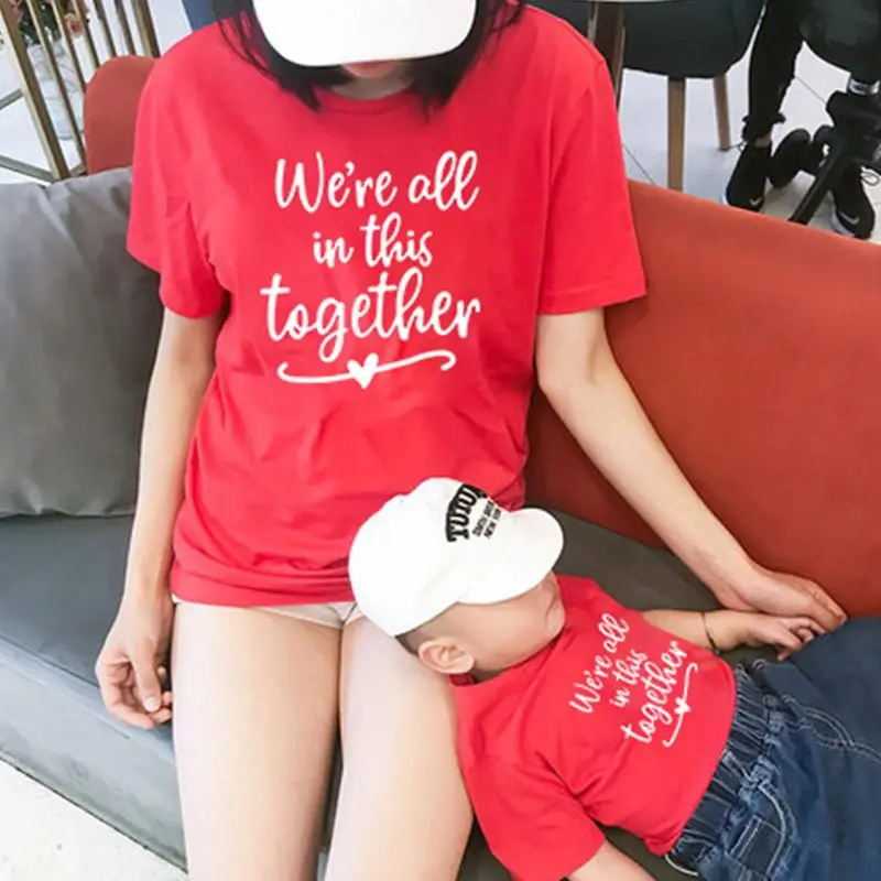 

Одежда для мамы и дочки, футболка с надписью, одежда для мамы и я, белые хлопковые футболки, подходящие наряды для мамы, ребенка, девочки, сына...