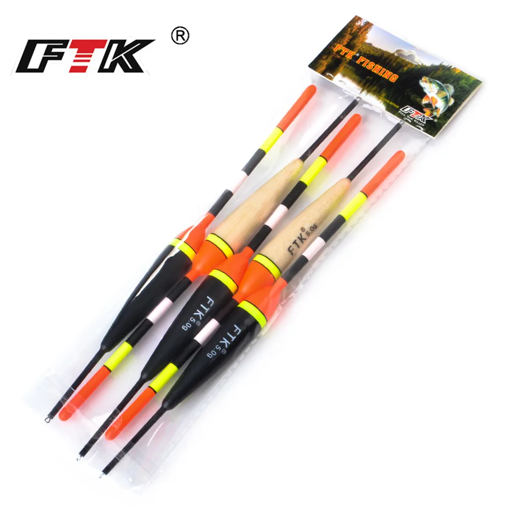 FTK Barguzinsky Fir Light On The Dark 5 шт./лот рыболовный поплавок длиной 19-23 см весом 2-6 г для
