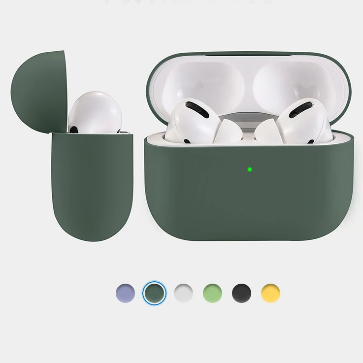 Жидкий беспроводной Bluetooth чехол для наушников Airpods Pro Чехол Силиконовый Apple Air pods 3