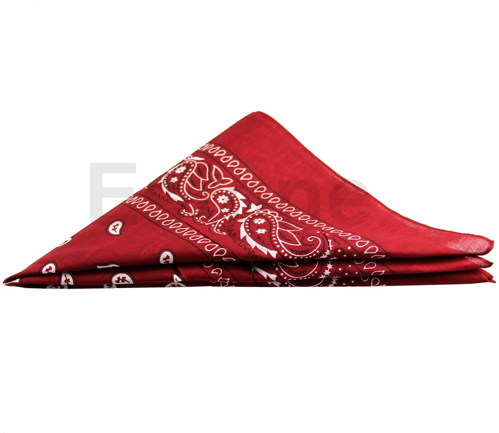 Квадратный разноцветный двусторонний головной платок | Детская одежда и обувь