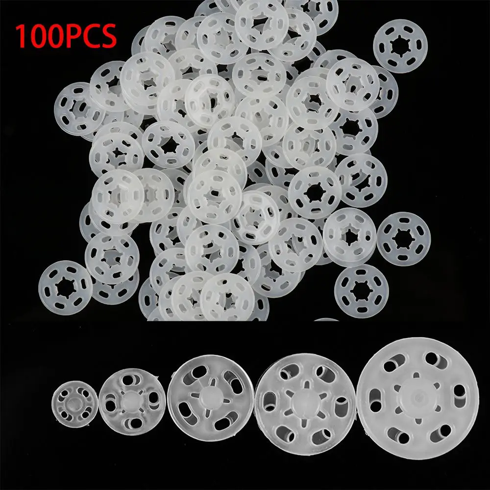 

100pcs ABS DIY Accessory Handmade Crafts Stud Sewing Press Button Fasteners