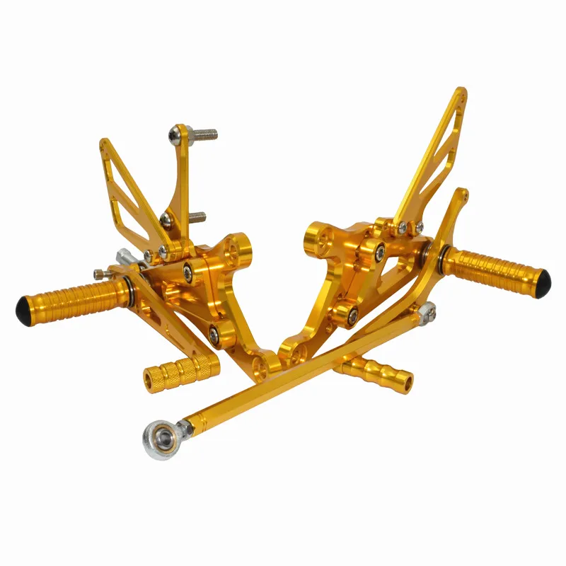 Waase для Yamaha YZF R1 2004 2005 2006 ЧПУ Регулируемый Rider задний комплект Rearset подножка подножки