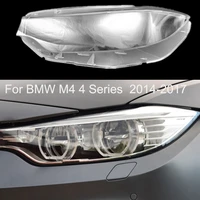 car headlight lens for bmw m4 4 series 420i 425 428 430 440 f32 f33 f36 2014 2017 headlamp cover replacement auto shell
