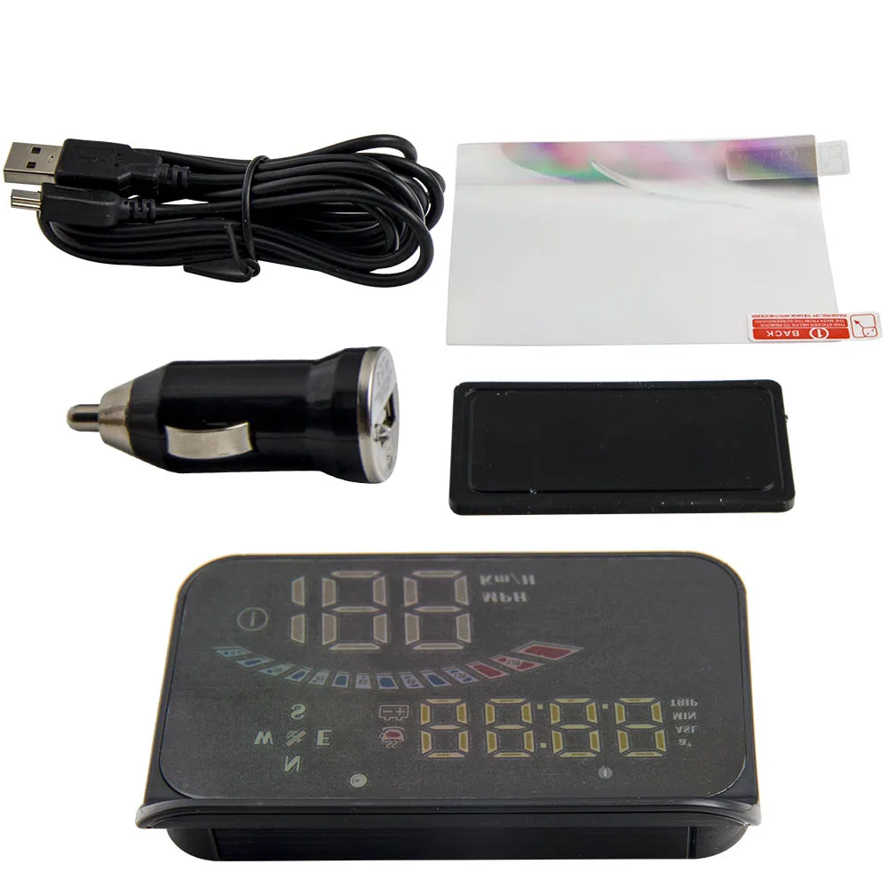 

Car Digital GPS Speedometer Head Up Display Overspeed Auto Fatigue Driving Alarm