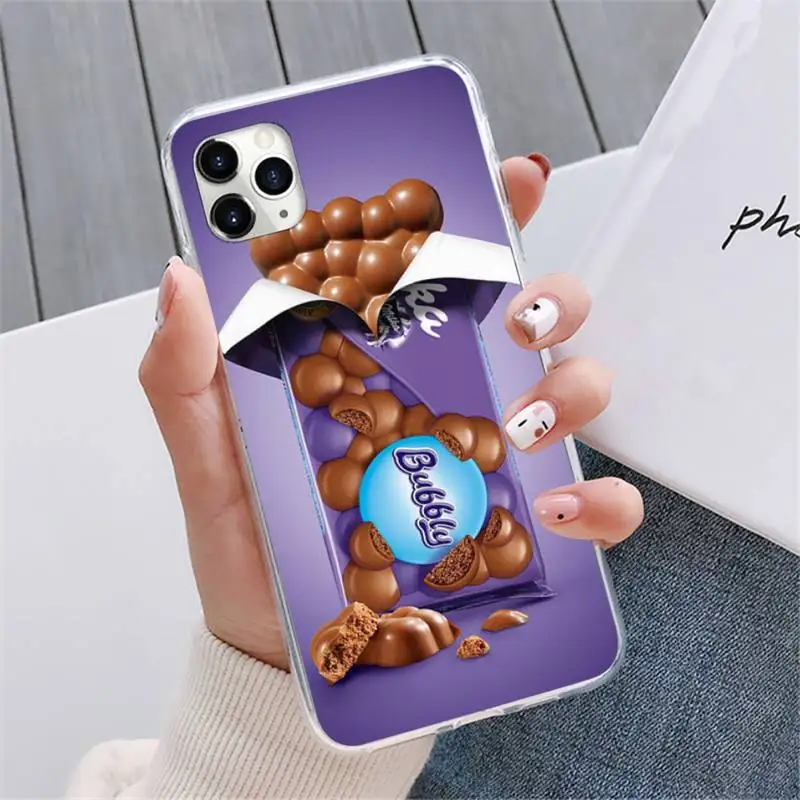 

Chocolate Milka Box Phone Case For iphone 12 5 5s 5c se 6 6s 7 8 plus x xs xr 11 pro max mini