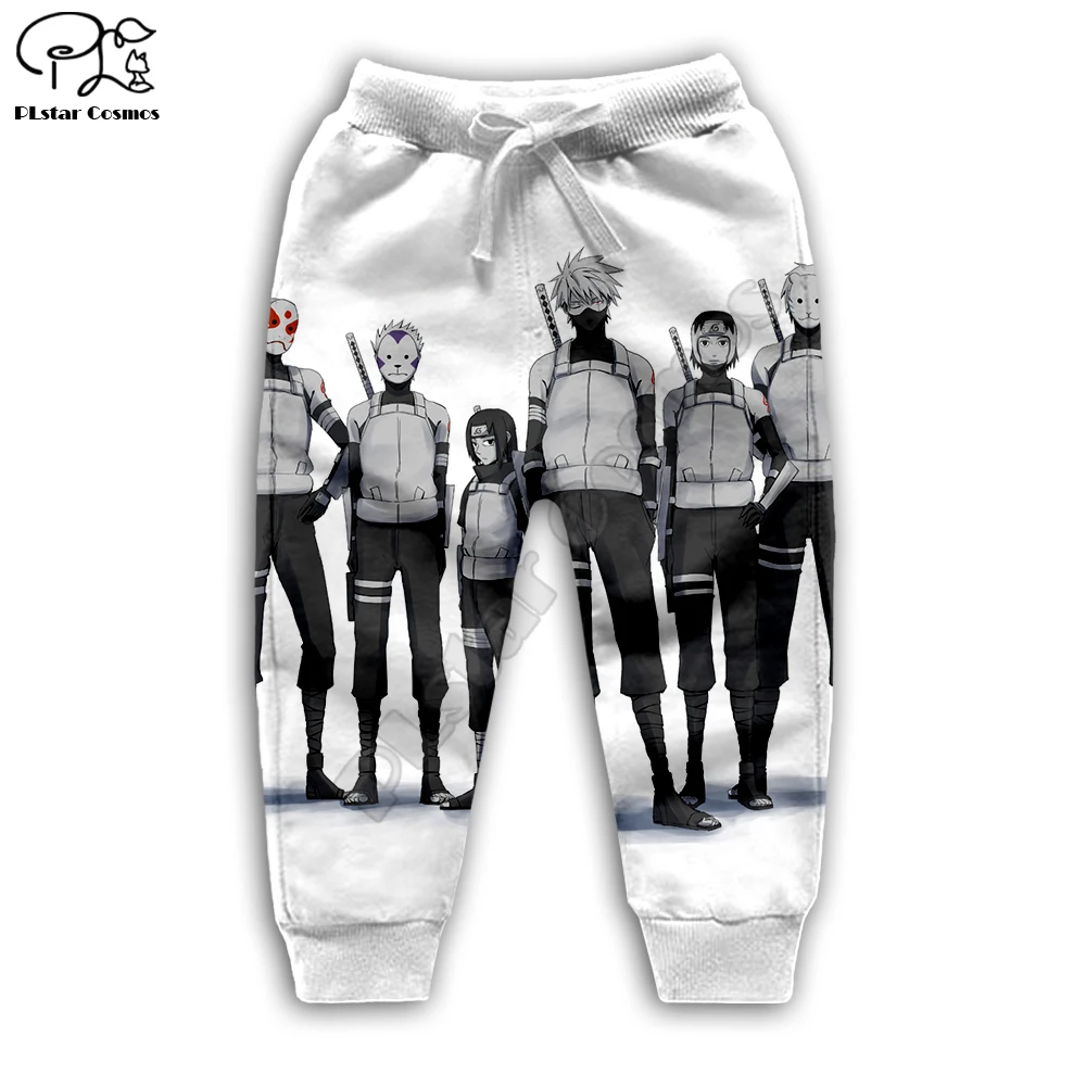 

Naruto 3d printed Hoodies kids zip Pullover boy/girl funny Anime Sweatshirt Tracksuit Hooded/pants/family t shirt style-5