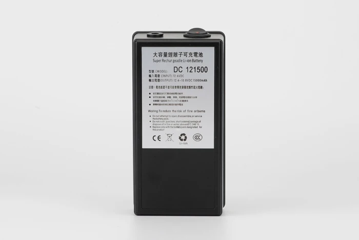 Перезаряжаемый портативный литий ионный аккумулятор MasterFire 10 компл./лот DC 12 В 15000