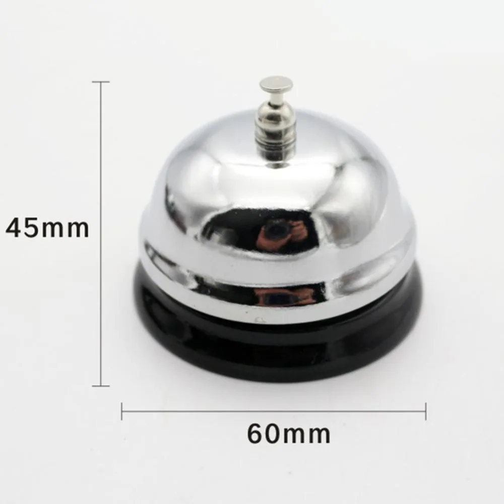 1Pcs New Desk Kitchen Hotel Counter Reception 8.5cm Christmas Craft Cat Bell Restaurant Bar Ringer Call Bell Service Ring