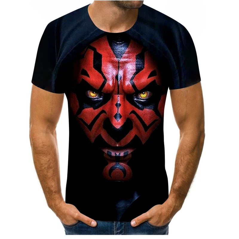 

New 3D printing summer refreshing, comfortable and fashionable men's and women's T-shirts, short-sleeved T-shirts