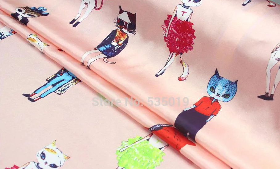 Новинка 2018 Модный женский супер поплин ткань 97% тутового шелка для шитья материал