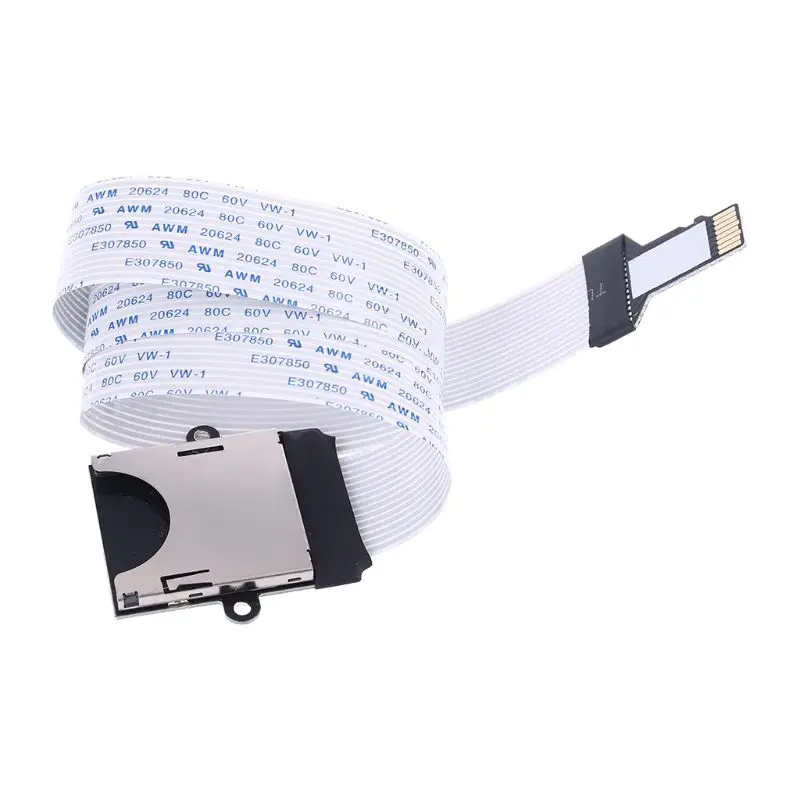 SD card Female to TF micro SD Male Flexible Memory Card Extension cable reader TF To MicroSD Extension Adapter Cable