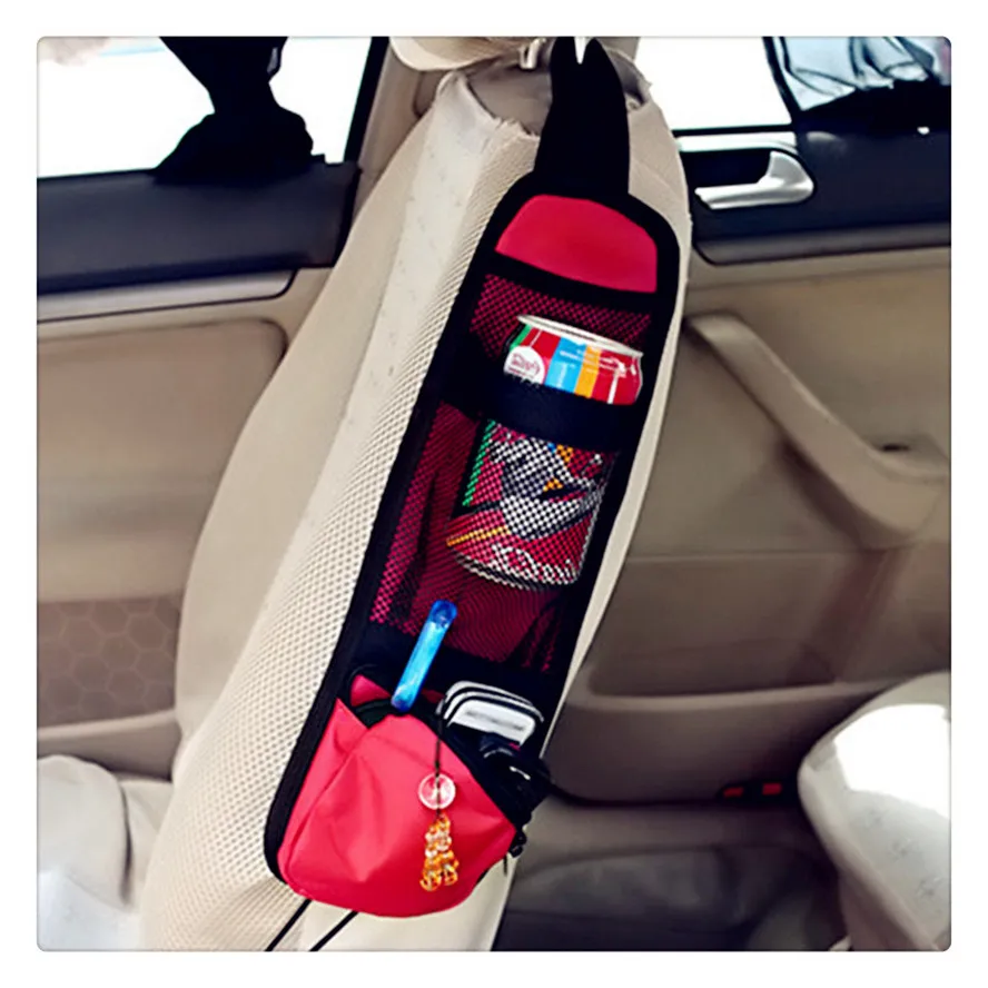 Автомобильная сумка для хранения Авто сиденье Боковая Сумка карман сетчатая