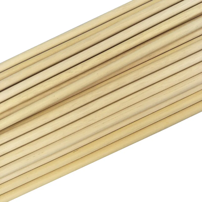 

20pcs 31.5Inch Archery Wood Arrow Shafts Handmade 8mm Wooden Arrow Shaft Arrow DIY Tools Bows Hunting Shooting Accessories