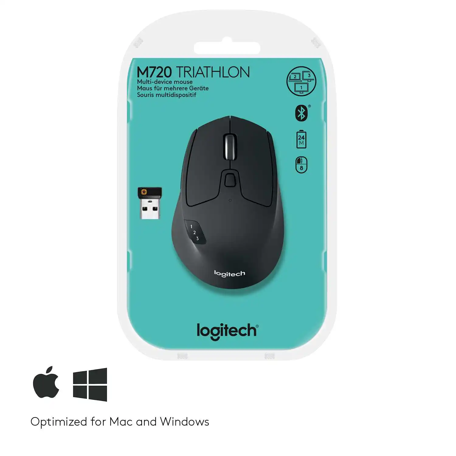 Мышь Logitech беспроводная M720 Triathlon Mouse | Компьютеры и офис
