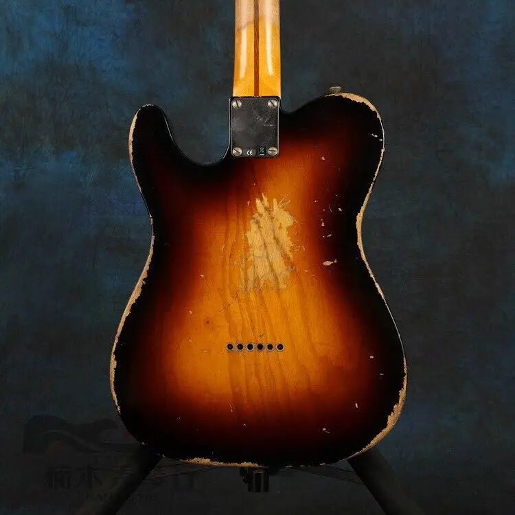 Sunburst ручная электрогитара relics делает все виды гитар s высокое качество китайской