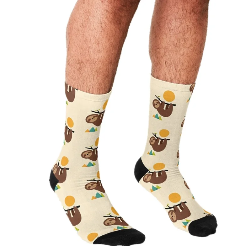 

Socks Men harajuku Harry Slothwarts Halloween Costume Printed Happy hip hop Men Socks Novelty Skateboard Crew Casual Crazy Socks